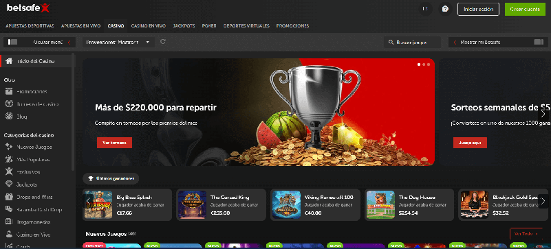 Betsafe Casino en uruguay