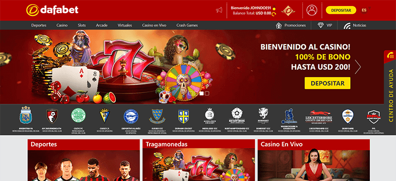 Dafabet Uruguay Homepage