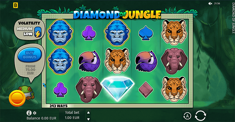Diamond of Jungle - Joo Casino slot
