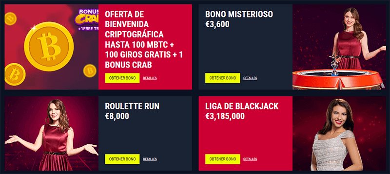 Promociones en Rabona Casino