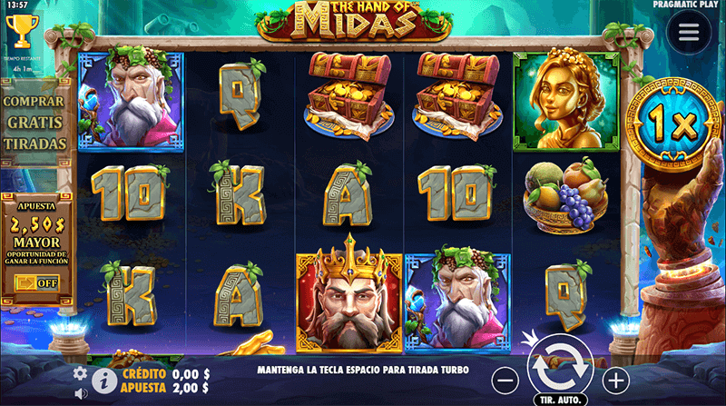 The Hand of Midas Slot