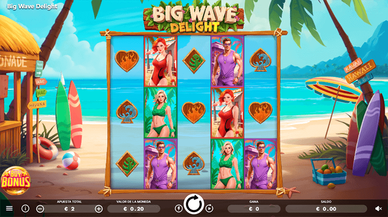 Tragamoneda Big Wave Delight