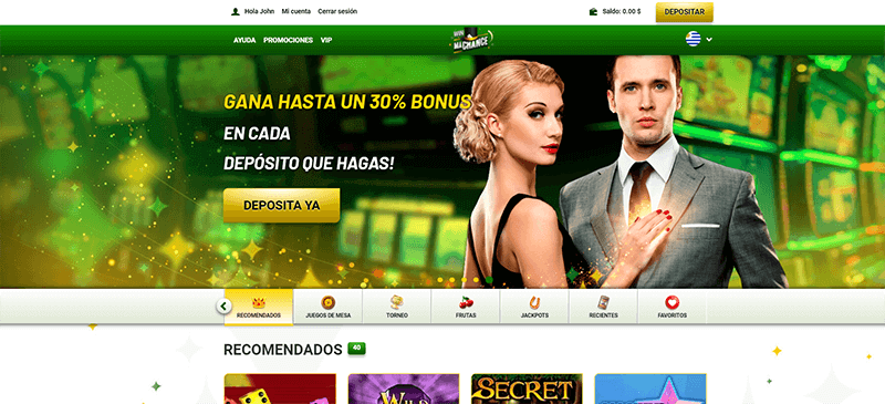 WinMachance Casino Uruguay